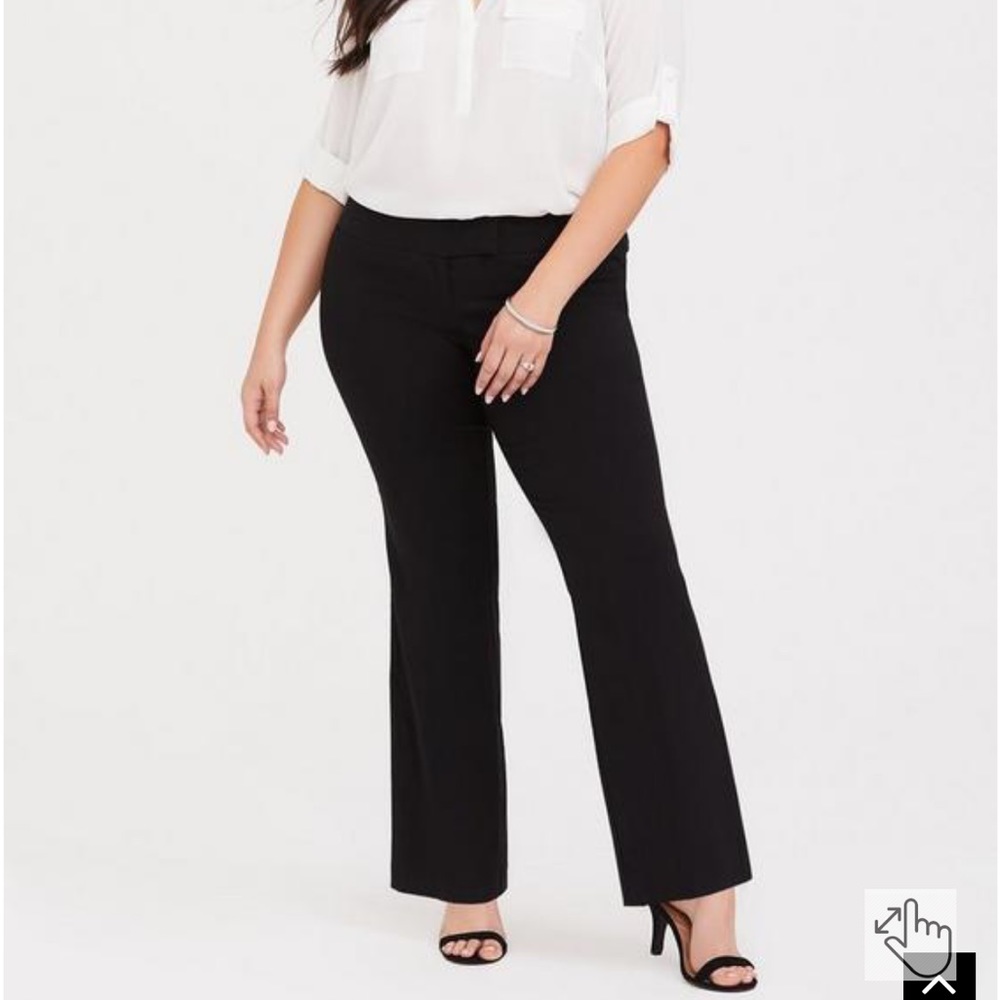 Torrid Black Relaxed Trouser Pant